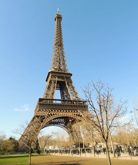 The Eiffel Tower in Paris