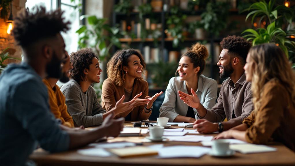 conversational interaction encouraged