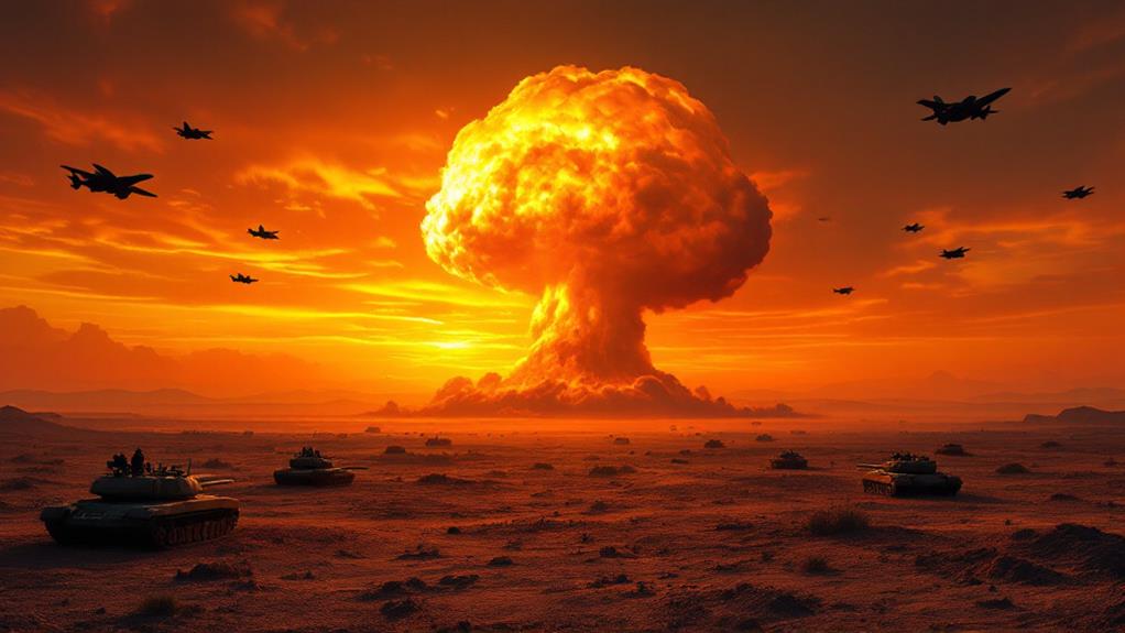 nuclear arms race potential