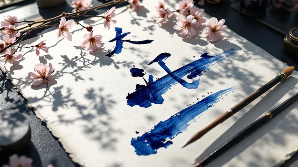 japanese word for blue