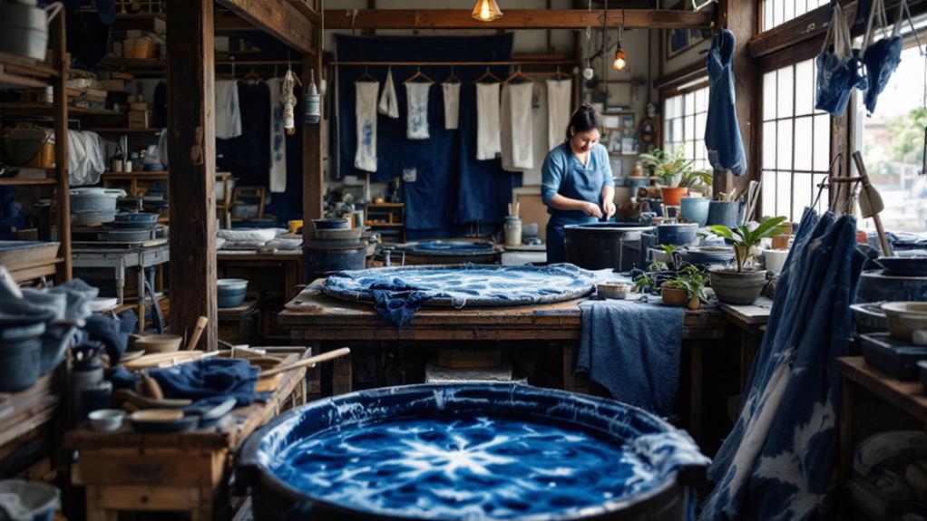 traditional indigo dyeing methods