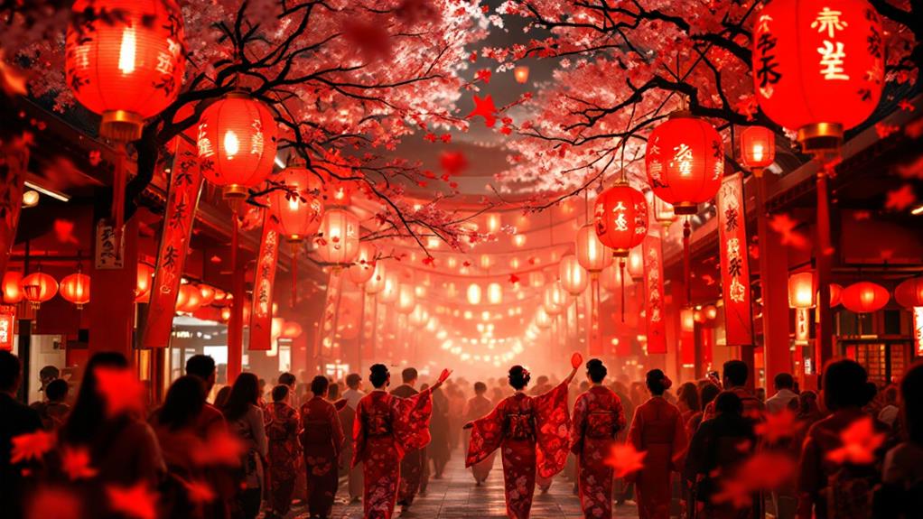 symbolism of red celebrations