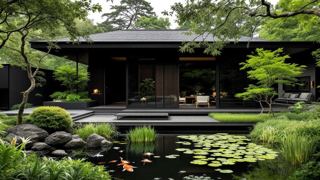 black in japanese design