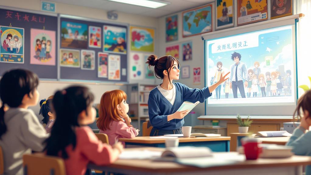 anime enhancing educational engagement
